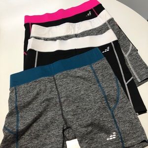 Four pair of compression shorts-perfect condition